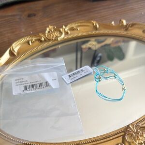 Gorjana letter A bracelet